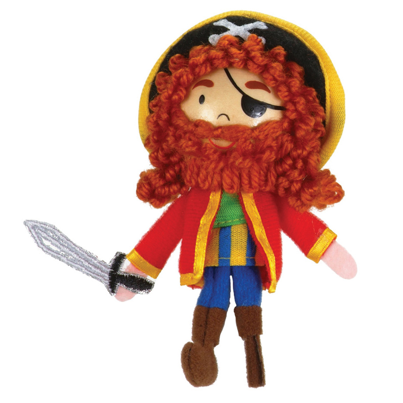 Fiesta Crafts - Long John Silver Finger Puppet