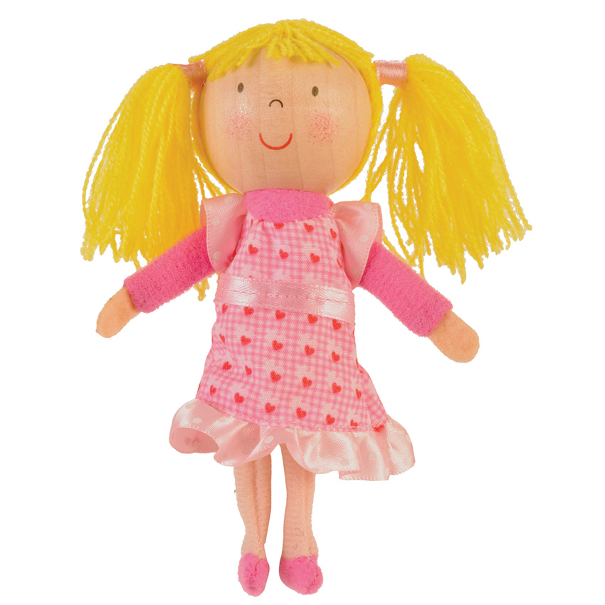 Fiesta Crafts - Goldilocks Finger Puppet