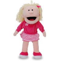 Fiesta Crafts - White Girl Hand Puppet