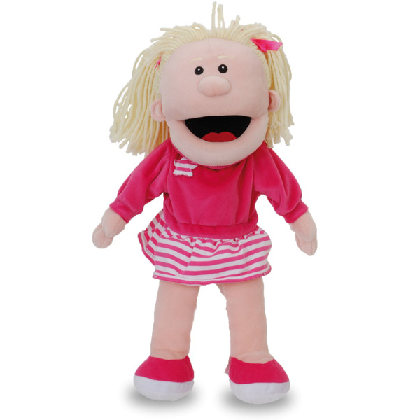 Fiesta Crafts - White Girl Hand Puppet