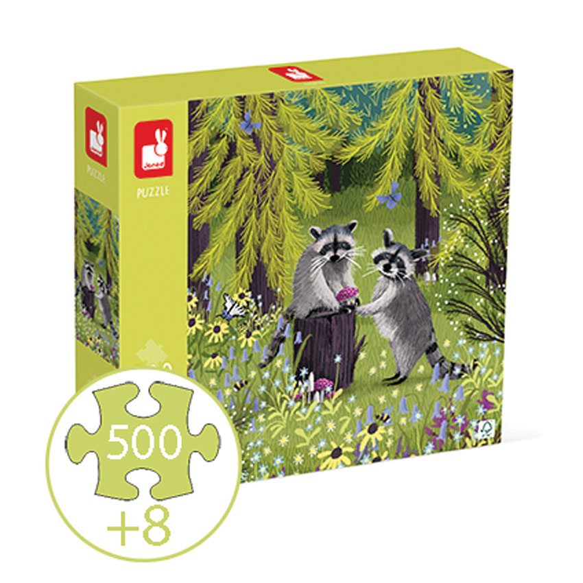 Janod - Raccoon Bandits Puzzle