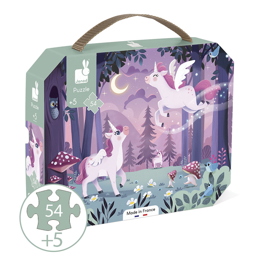 Janod - Dreamland Unicorn Puzzle