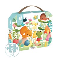 Janod - Garden Friends Puzzle