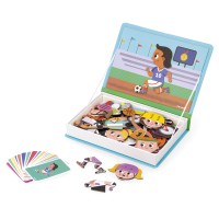 Janod - Sports Magnetic Book