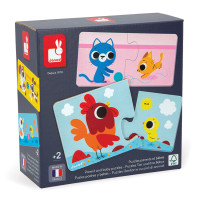 Janod - Parent and Baby Animals Puzzles