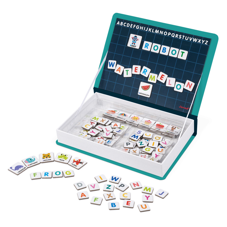 Janod - Alphabet Magnetic Book
