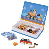 Janod - Racers Magnetic Book