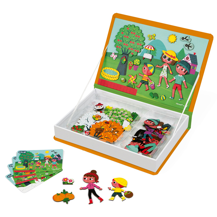 Janod - 4 Seasons Magnetic Book
