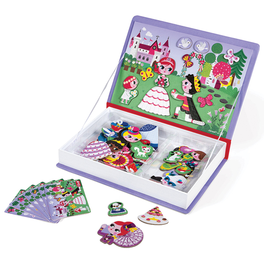 Janod - Princess Magnetic Book