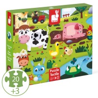 Janod - Tactile Farm Puzzle