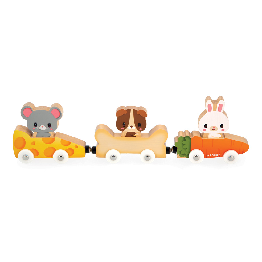 Janod - Magnetic Pet Cars