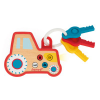 Janod - Sensory Tractor Keys