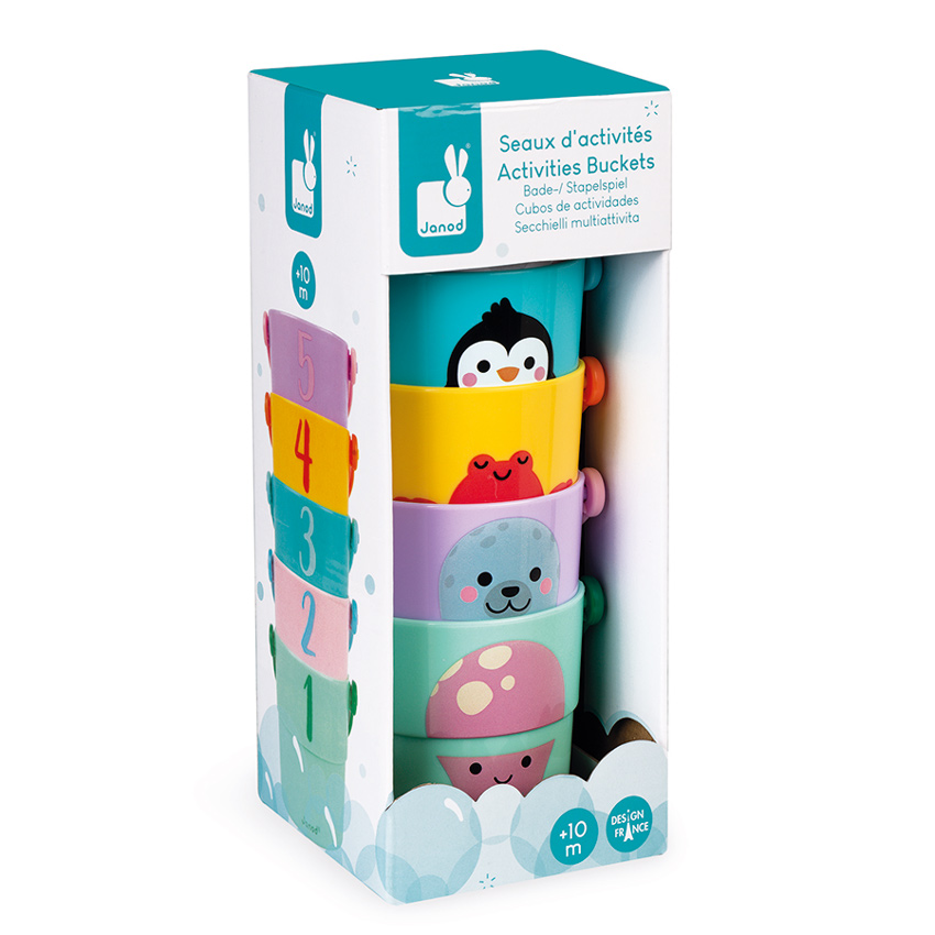 Janod - Bath Buckets Ocean