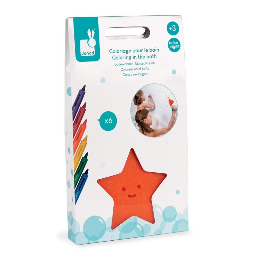 Janod - Colouring Bath Sticks