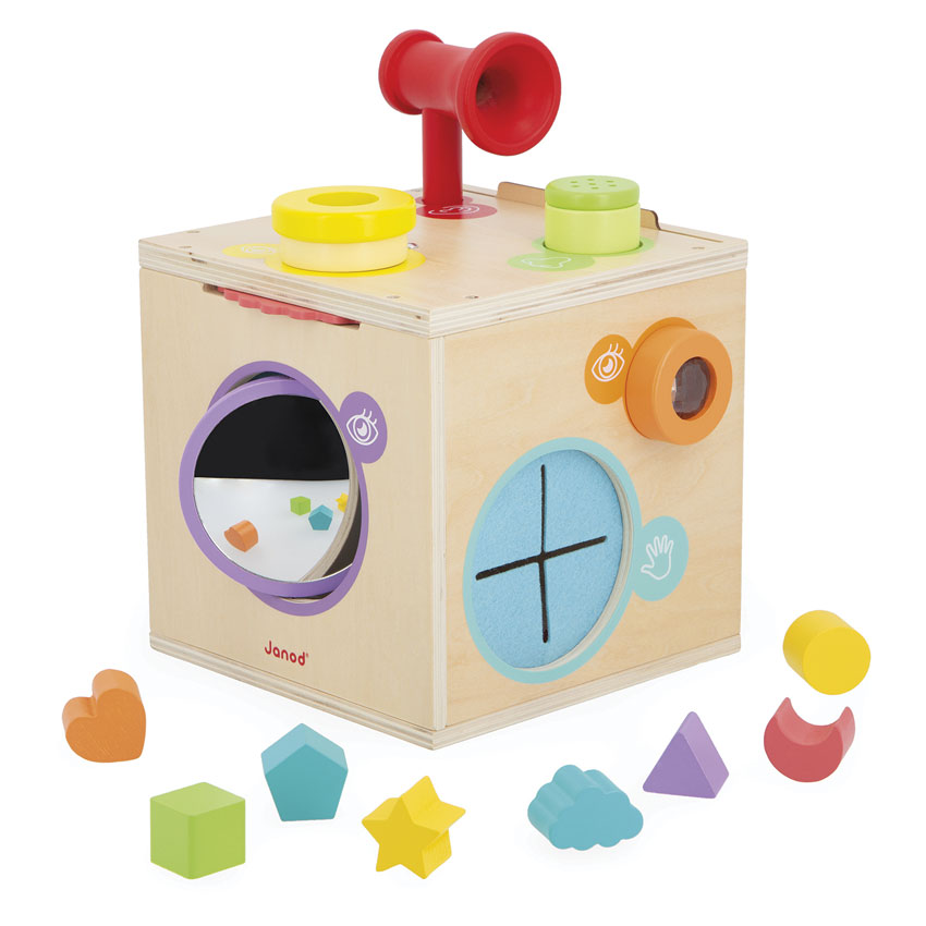 Janod - Giant Sensory Cube