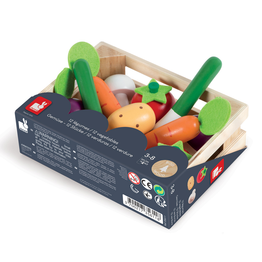 Janod - Vegetable Crate