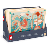 Janod - Dino Magnetic Maze POS (x4)