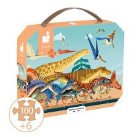 Janod - Dino Panoramic Puzzle