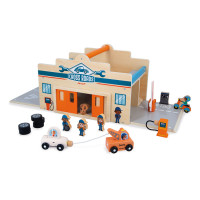 Janod - Garage With Car Wash