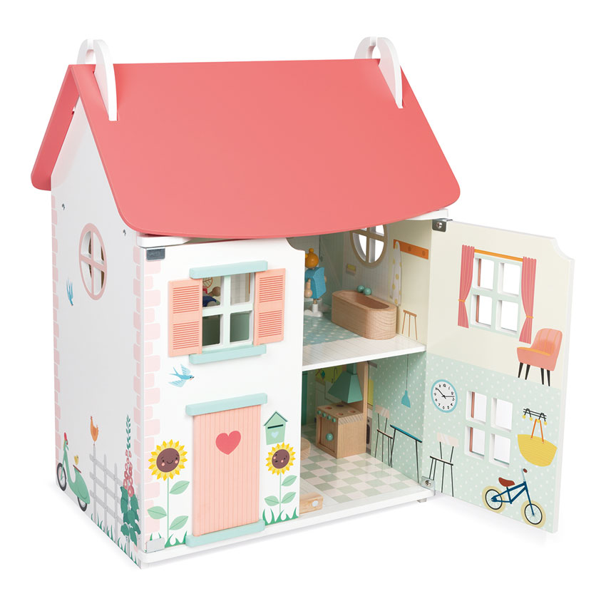 Janod - Dolls House with Family