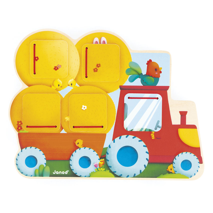 Janod - Hide And Seek Tractor