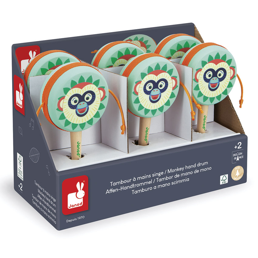 Janod - Gioia Hand Drum POS (x6)