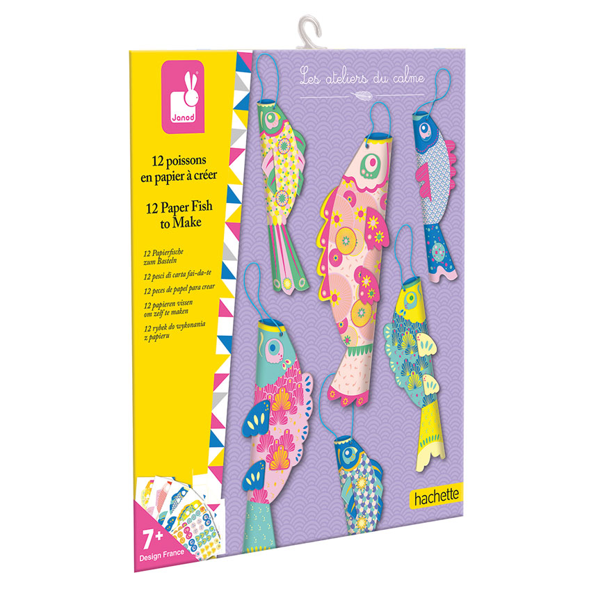 Paper Fish Decorations POS (x6)