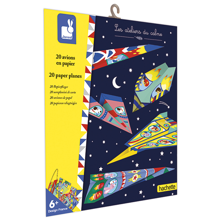 Janod - 20 Paper Planes POS (x6)