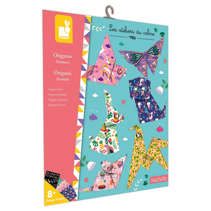 Janod - 24 Origami Animals POS (x6)