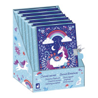 Janod - Dreamland Secret Notebooks POS (x6)