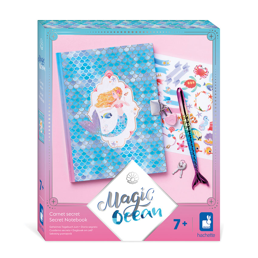 Janod - Magic Ocean Secret Notebook