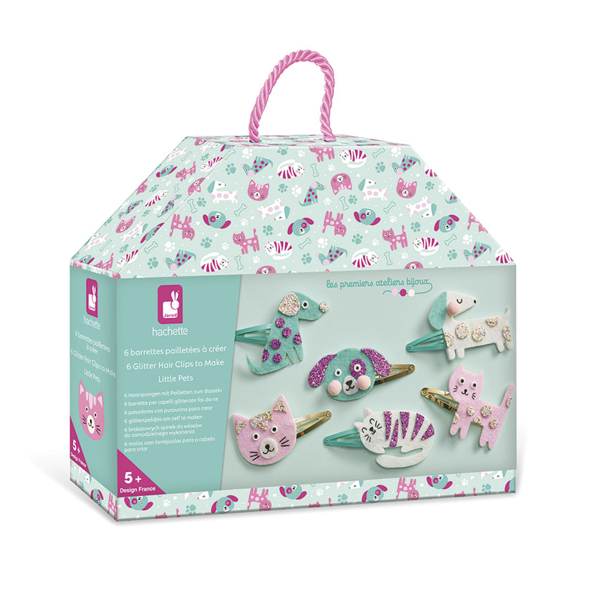 Janod - Pets Hairclip Kit