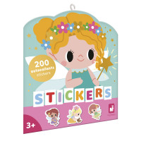 Janod - Fairy Sticker Sheets POS (x6)