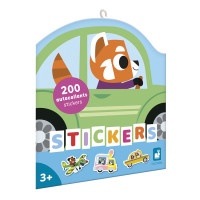 Janod - Vehicle Sticker Sheets POS (x6)