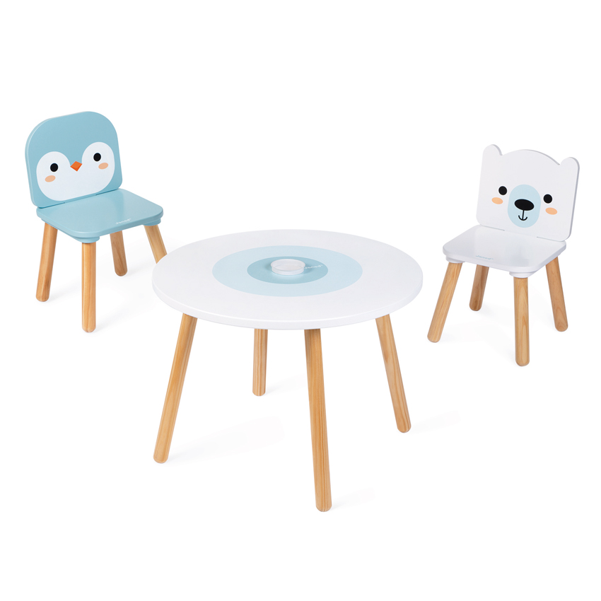 Janod - Table and Chairs Polar
