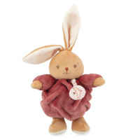 Kaloo - Signature Plume Rabbit Musical Burgundy  17cm