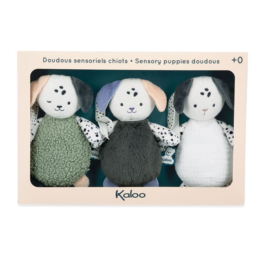 Kaloo - Stimuli Puppy Doudou Set