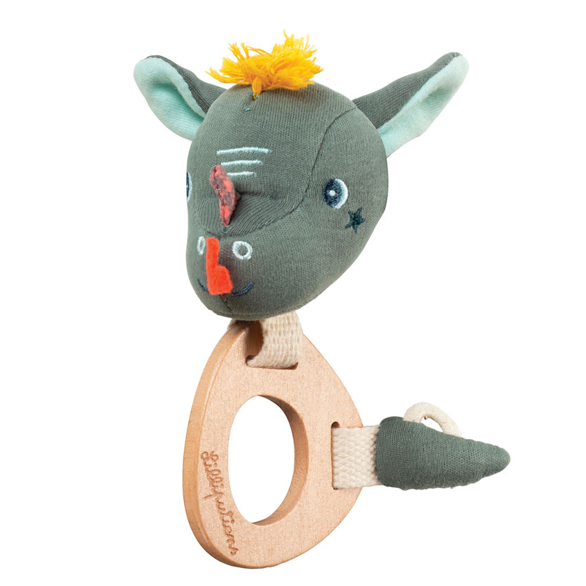 Lilliputiens - Joe Eco Wooden Rattle