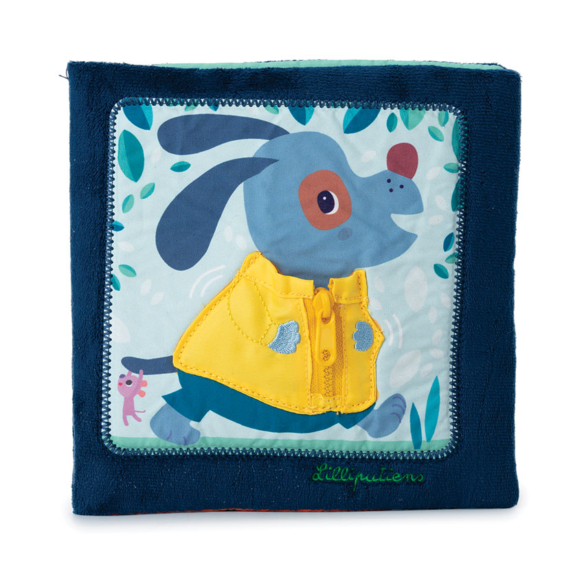 Lilliputiens - Jules Dog Learn To Dress Book