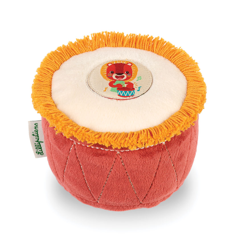 Lilliputiens - Jack Lion Rattle Drum