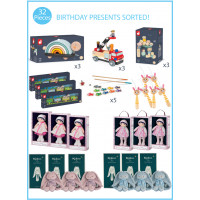 Birthday Presents Sorted!