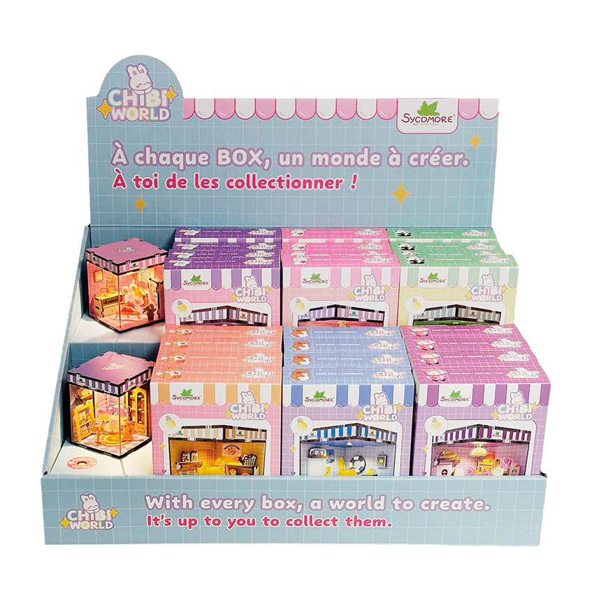 Sycomore - Chibi World Miniature Rooms POS (x24)