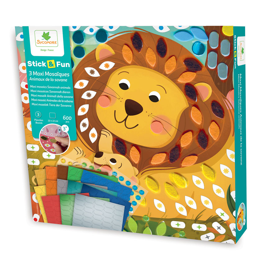 Sycomore - Stick & Fun Savannah Animals
